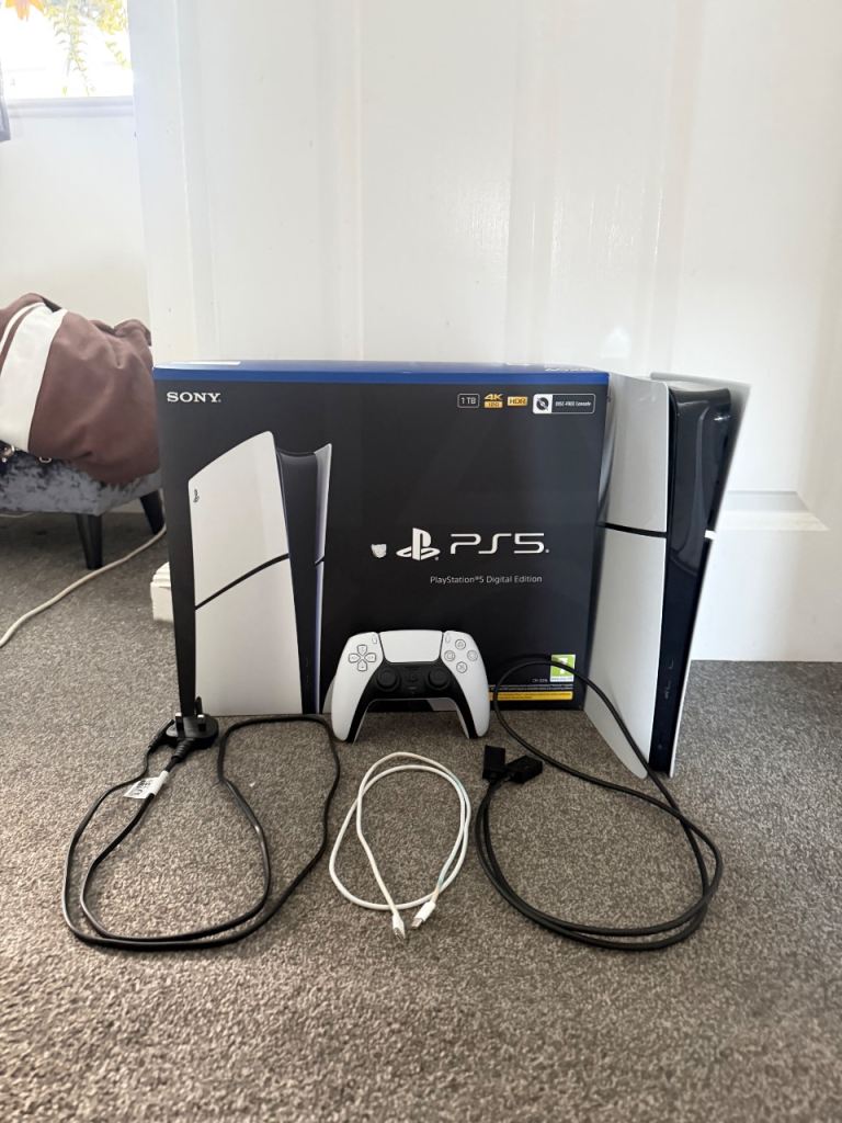 PlayStation 5 Digital Edition 1TB Storage 