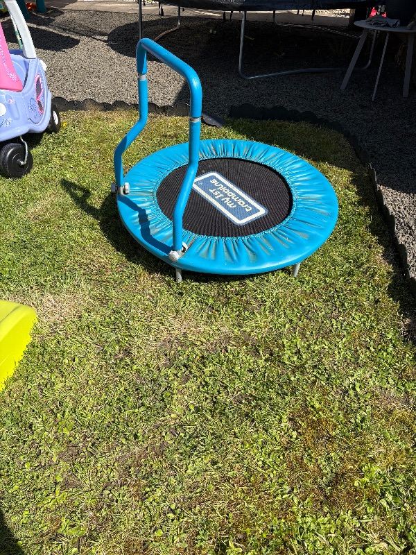 First trampoline