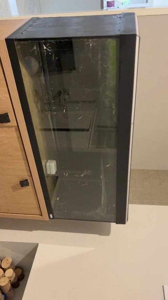 Aquarium - tank and stand/ cupboard 