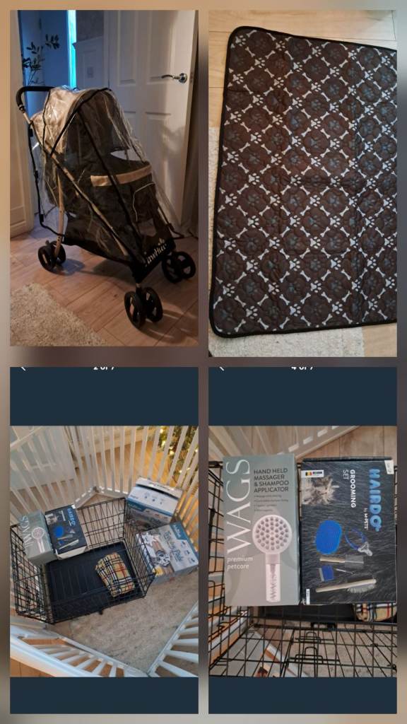 New pet/puppy set up.