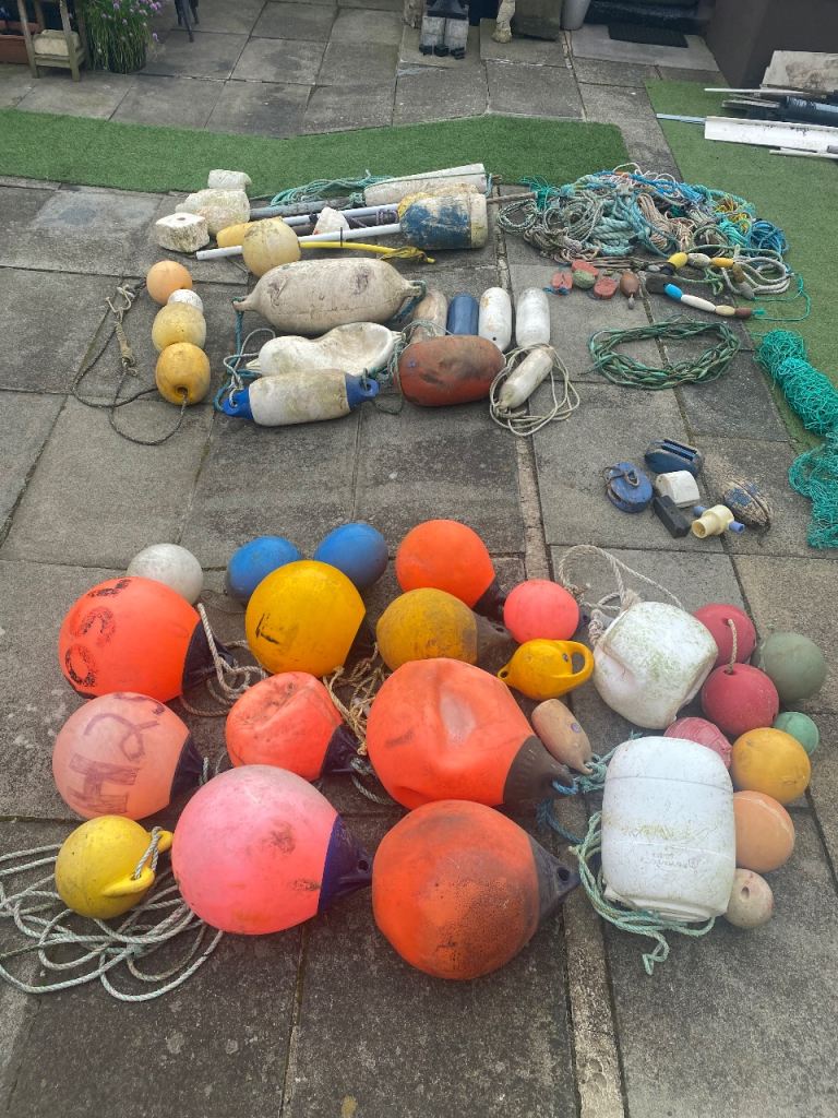 Lifetimes collection of boating and fishing nautical items Collection from Chester le street 