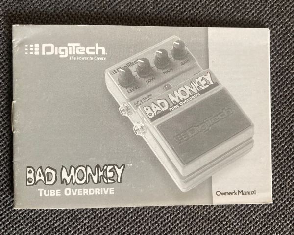 Digitech Bad Monkey Tube Overdrive pedal, £85.00 for Sale in Deal