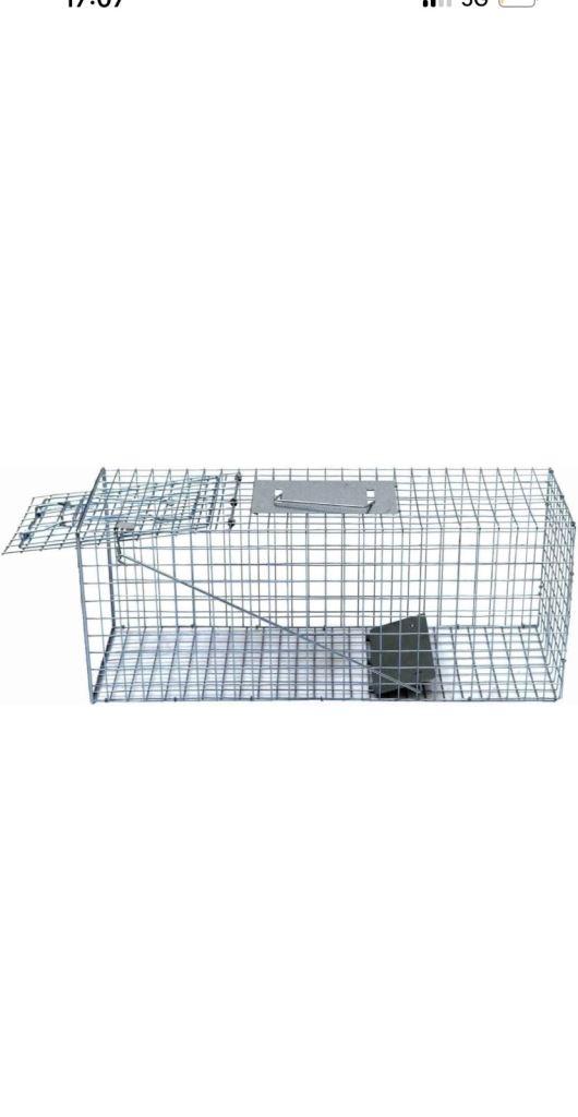 Oypla Emporium Large Humane Animal Pet Cage  - 66 X 23 X 26 CM
