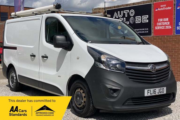 2016 Vauxhall Vivaro 1.6 CDTi 2900 ecoFLEX L1 H1 Euro 5 (s/s) 5dr PANEL VAN Diesel Manual