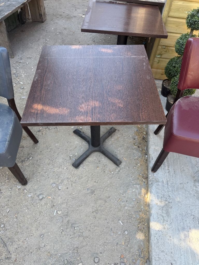 Restaurant tables & chair bar stalls