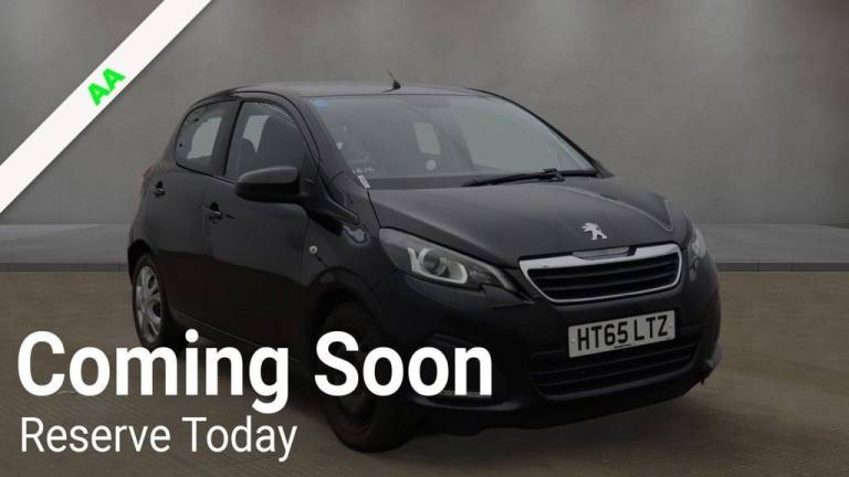 2016 Peugeot 108 1.0 Active 5dr 2-Tronic HATCHBACK PETROL Automatic