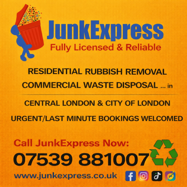 End of Tenancy Junk Clearance & Office Waste Disposal – Central London | Commercial Rubbish Removal