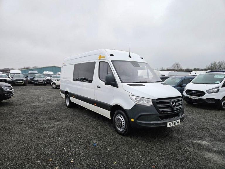2019 ON A 69 PLATE MERCEDES SPRINTER 516 2,2 CDI LWB CREWVAN ULEZ FREE ZONE