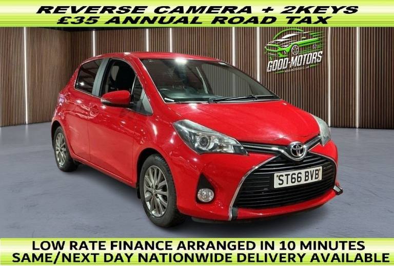 2016 66 TOYOTA YARIS 1.33 DUAL VVT-I ICON HATCHBACK 5DR PETROL MANUAL EURO 6 (99