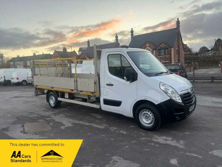 2018 Vauxhall Movano L3H1 R3500 LWB / RWD / DROPSIDE / TAIL LIFT / 1 OWNER