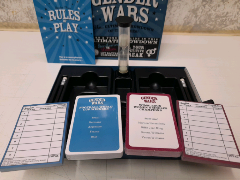 Gender Wars Quiz Party Game