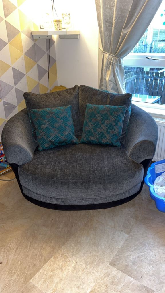 Corner Sofa and Chair