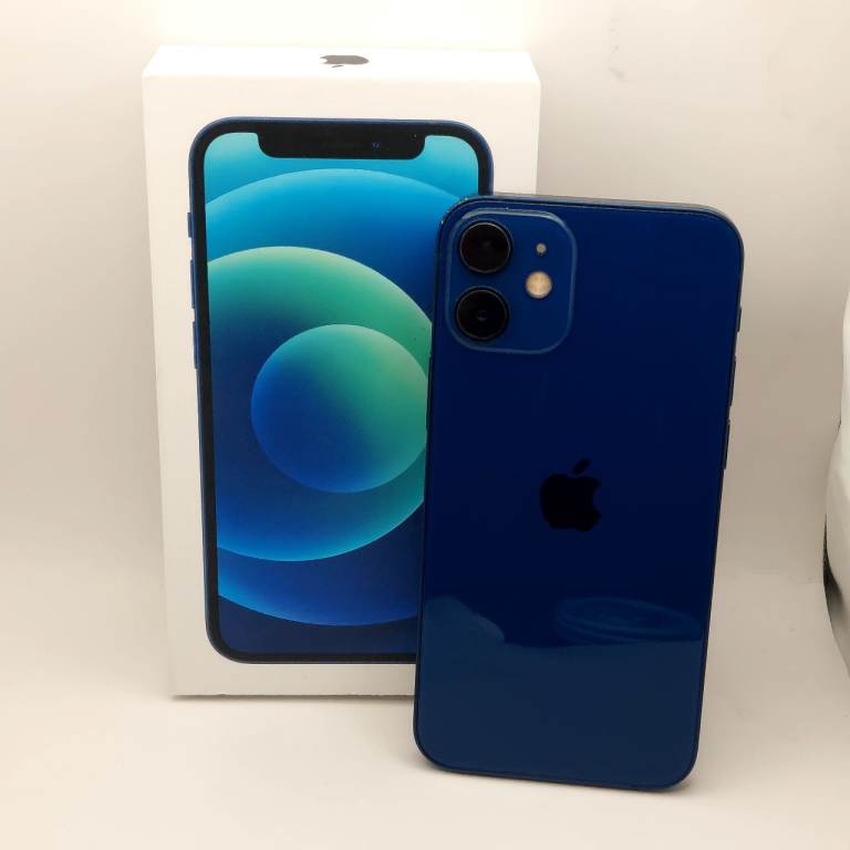 IPhone 12 Mini 64GB - Blue - Boxed - 100% Battery Health 🔋