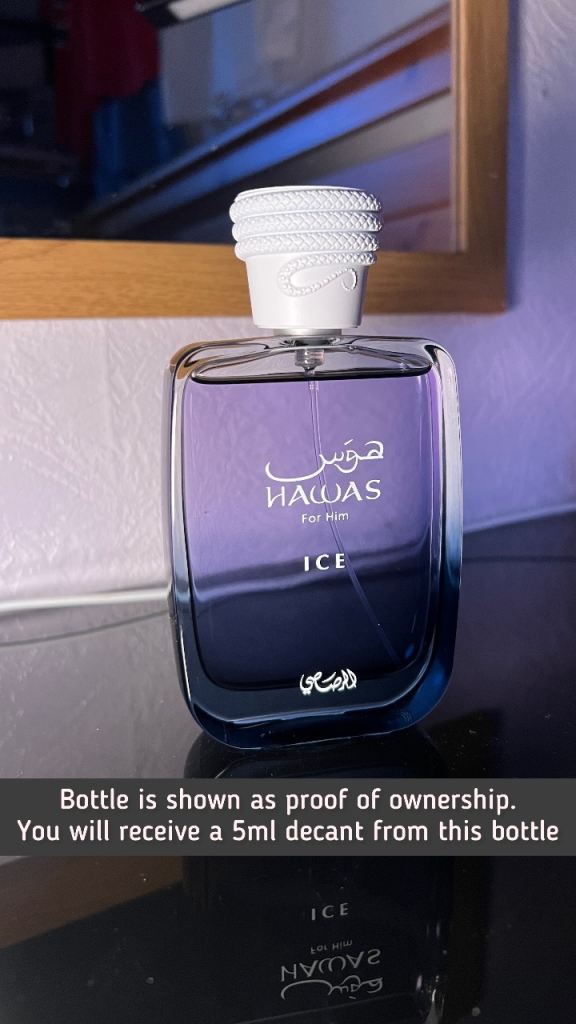 Hawas Ice Fragrance - 5ml Decant