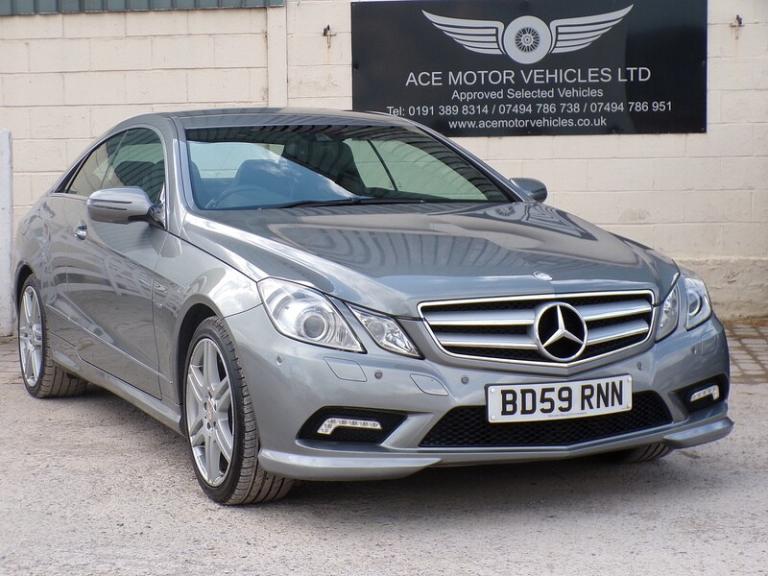 2009 Mercedes-Benz E Class E350 CDI V6 BlueEfficiency Sport Coupe Diesel Automatic