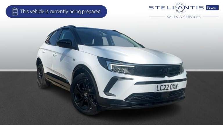 2022 Vauxhall Grandland 1.2 Turbo GS Line SUV 5dr Petrol Manual Euro 6 (s/s) (130 ps) SUV Petrol ...