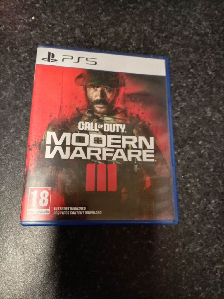 PS5 Call of Duty Modern warfare 3 Video game 