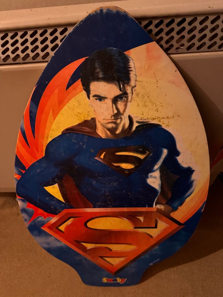Superman skim board - water sports holiday fun 