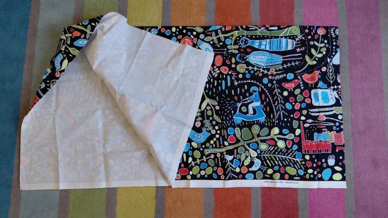 Brand new Fabric - at least 140 x 140 cm 