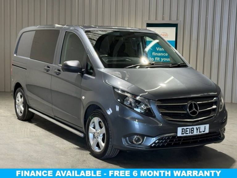 2018 18 MERCEDES-BENZ VITO 2.1 119 CDI BLUETEC SPORT CREW VAN DOUBLE CAB 5DR DIE