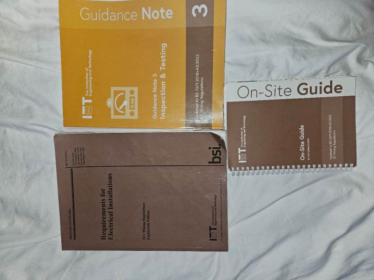 IET Electrical Installation Exam Preparation Books