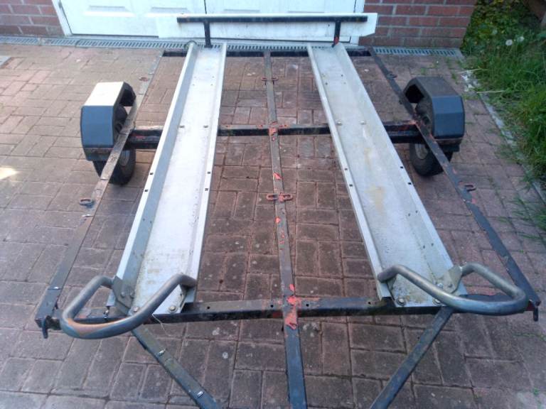 Twin motorcycle trailer 