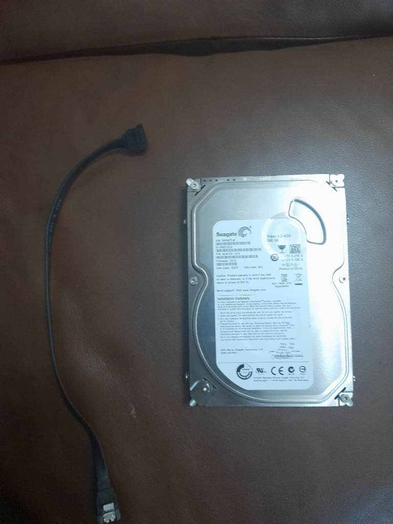 500GB SEAGATE HDD