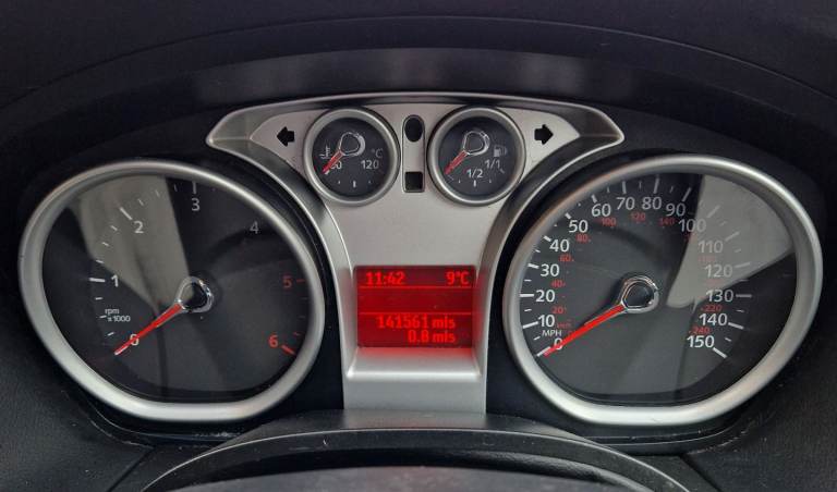 Ford Focus Zetec TDCI, 2010, 1.6 Diesel, Plenty MOT, BARGAIN! 