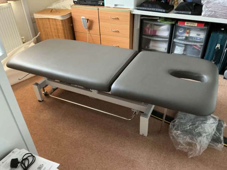 Medical Examination/Massage Table – Grey, Good Condition