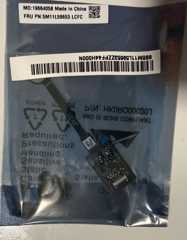 Lenovo ThinkPad E14 Gen 5 Power Button Board Silver 5M11L59653