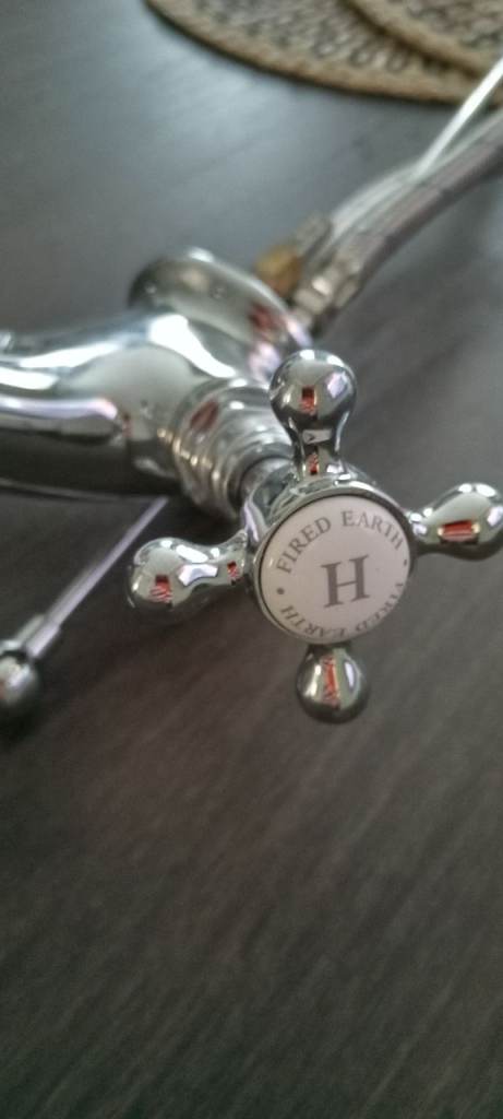 Fired Earth Traditional Crosshead Mono Basin Mixer Tap