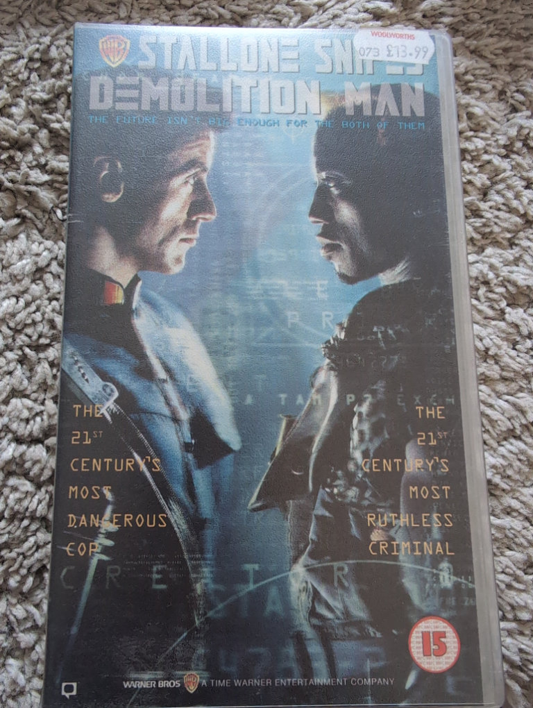 Demolition man vhs
