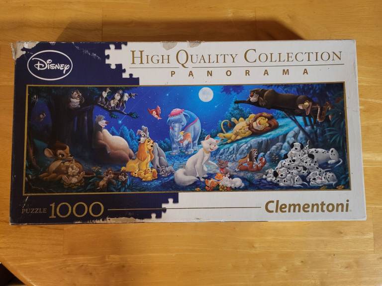 Clementoni Disney classics 1000 piece puzzle. Good condition.