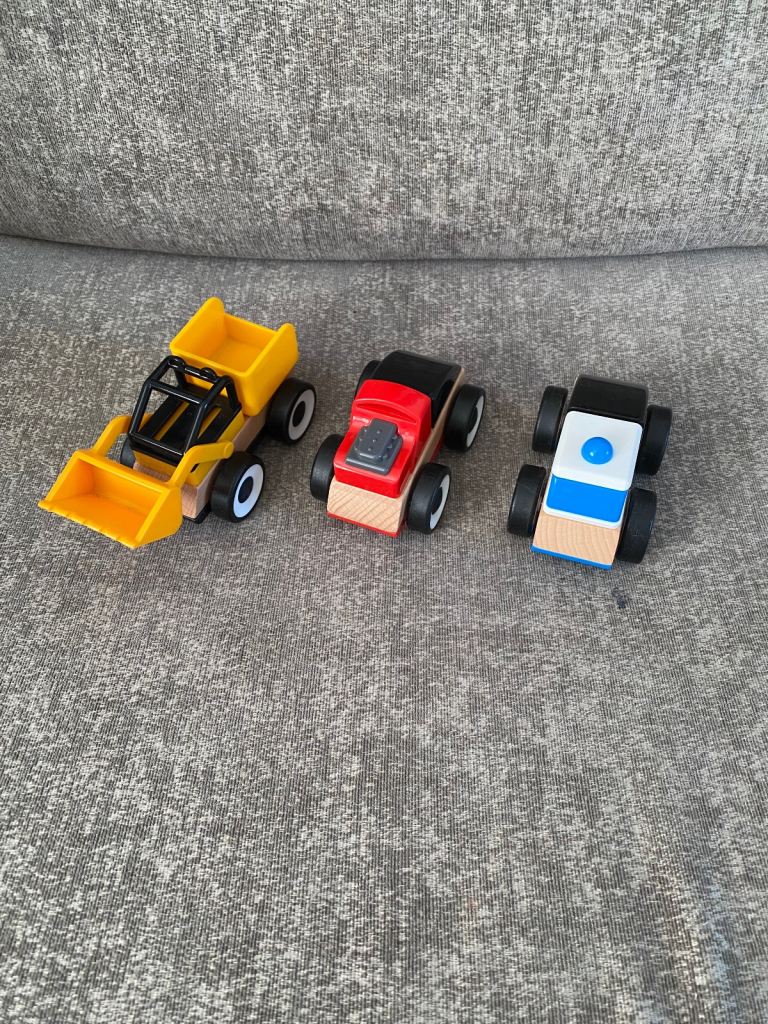 Wooden cars