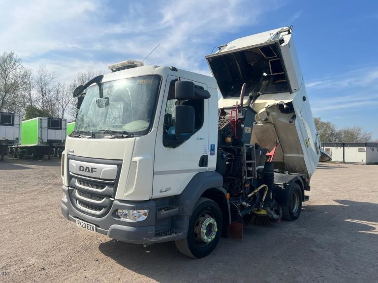 DAF TRUCKS LF 230 JOHNSTON SWEEPER , WARRANTED 98,078 KM 