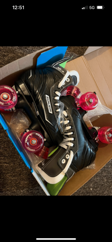 BRAND NEW BAUER XLS Quad RollerSkates 