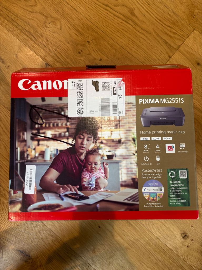 Canon PIXMA MG2551S Series - All-in-One A4 Printers, Copier 