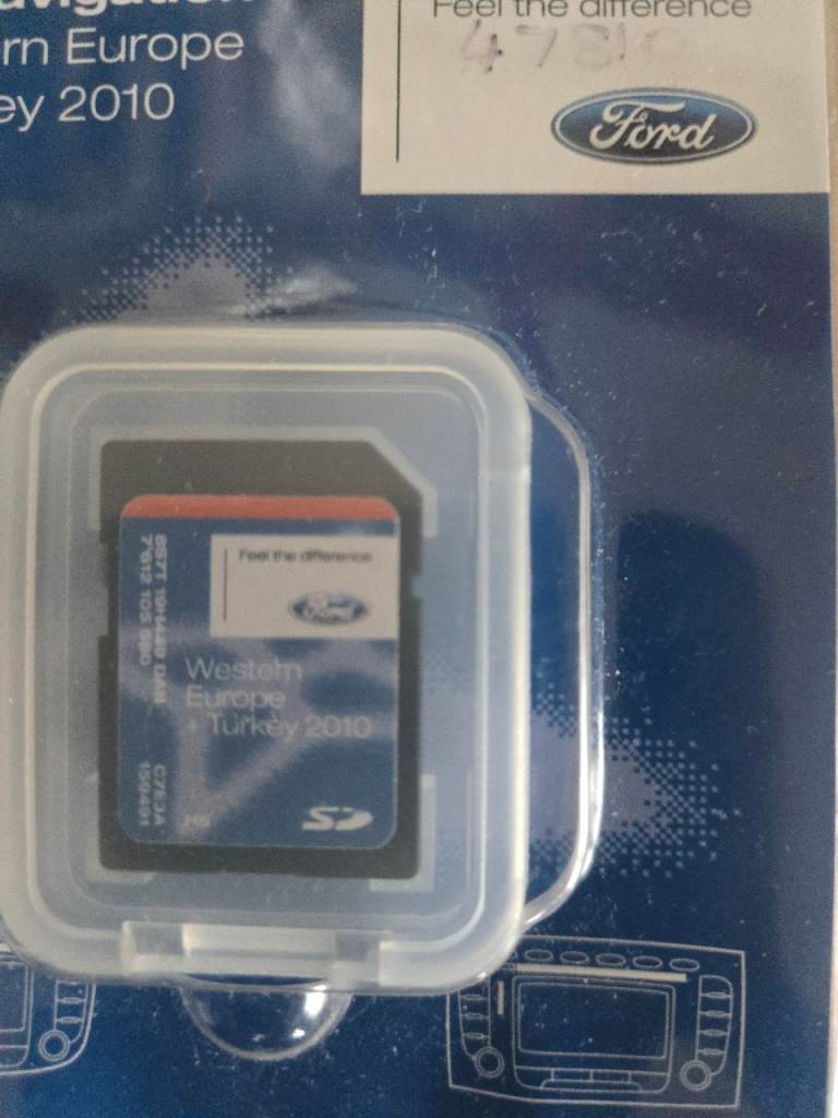 FOR SALE FORD NAVIGATION SD CARD FOR MONDEO OR FOCUS From 2007 till 2013 Brand new
