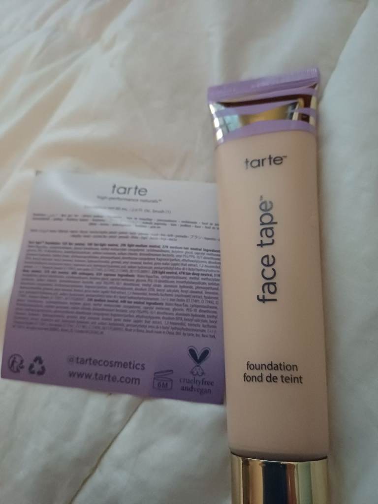 Tarte Face Tape Foundation 12N Fair Neutral – New