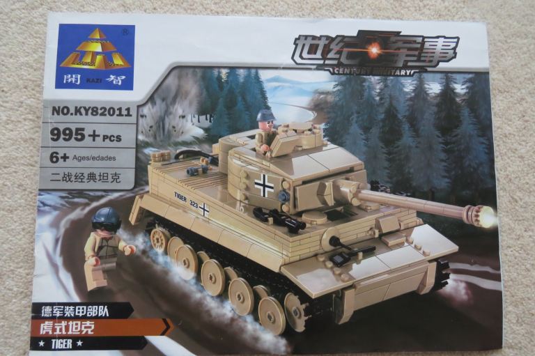 KAZI NO. KY82011 TIGER 323 Model + Manual + Box