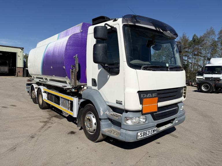 2013 DAF LF 55 280 6X2 16,000 LITRE FUEL TANKER