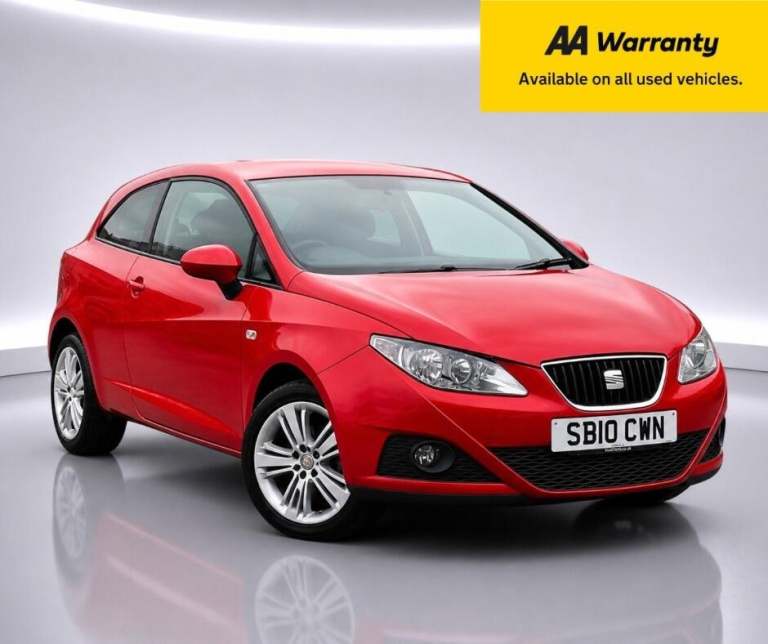 2010 SEAT Ibiza 1.4 16V Good Stuff Sport Coupe Euro 4 3dr HATCHBACK Petrol Manual