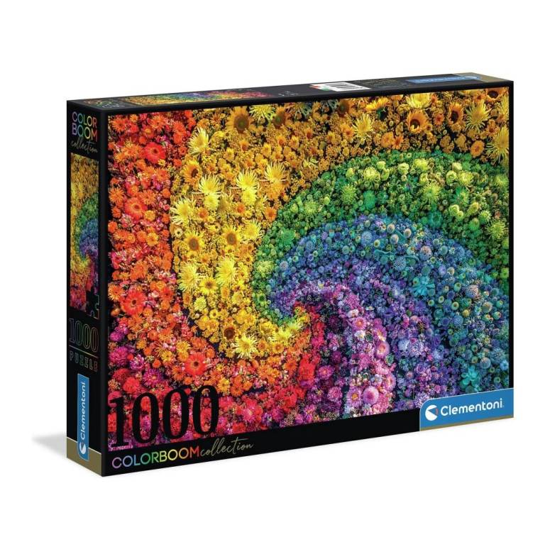 1000 piece clementoni swirl jigsaw.