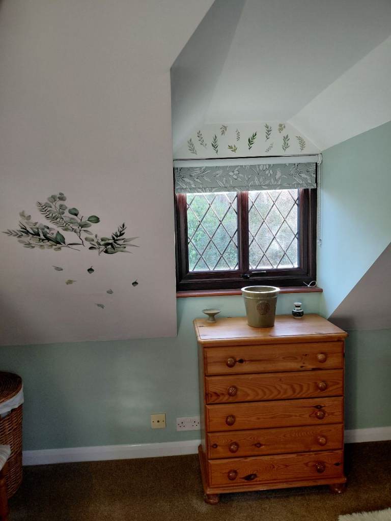 Suite of 2 rooms plus private shower room