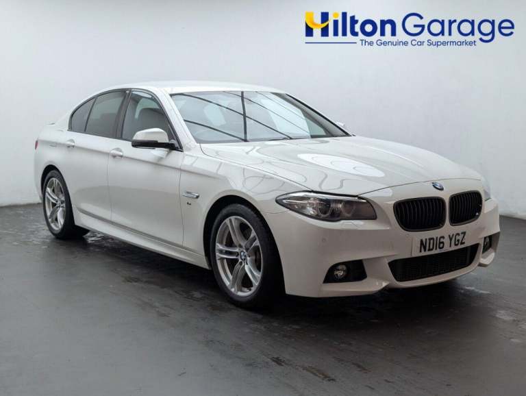 2016 BMW 5 Series 2.0 520d M Sport Saloon 4dr Diesel Auto Euro 6 (s/s) (190 ps) HEATE F SEATS SAL...
