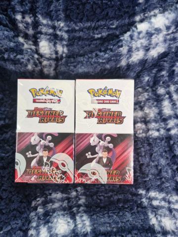 2X) Sealed, POKEMON destined rivals half booster boxes | in Lisburn, County  Antrim | Gumtree