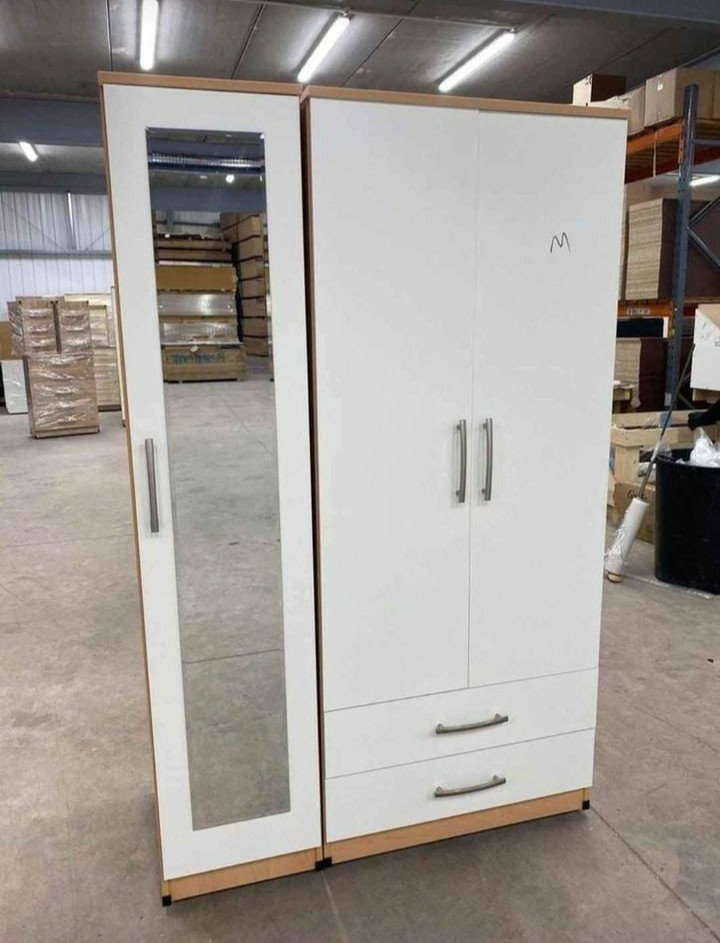 Brand New Fully Assembled Free Standing Folding Door Wardrobes⭐1-10 Door⭐Chests/Bedsides☎️Call Now