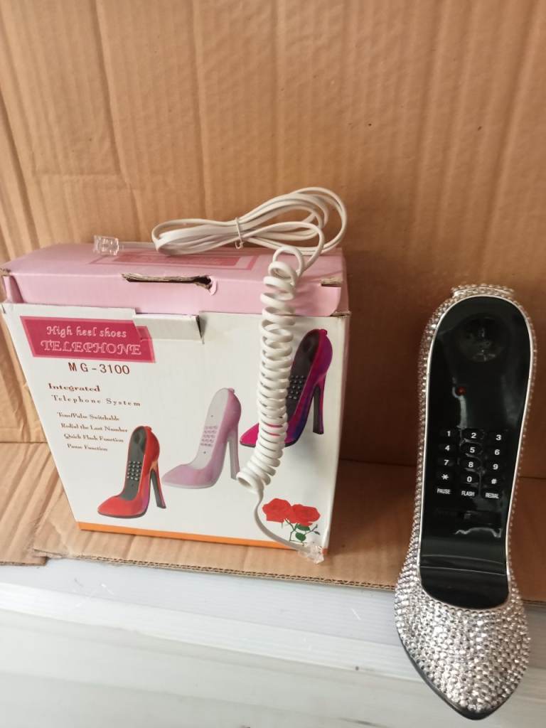 High heel shoes telephone 