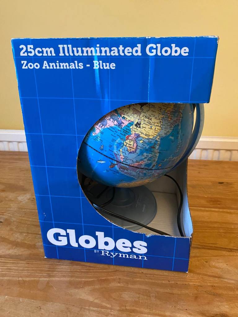 Ryman Illuminated 25 cm Globe Light
