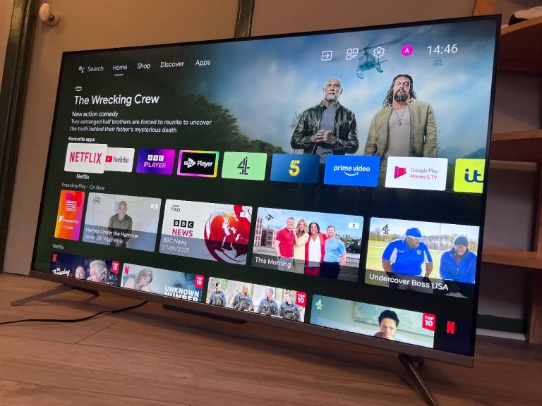 50 inch TCL 4K smart tv 